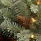 3ft. Feel Real® Frosted Arctic Spruce with Pinecone Mailbox Swag, Warm White LED Lights